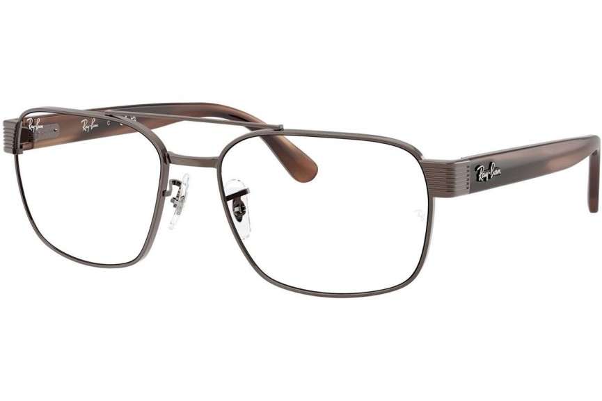 Očala Ray-Ban RX3751V 3182 Kvadratna Rjava