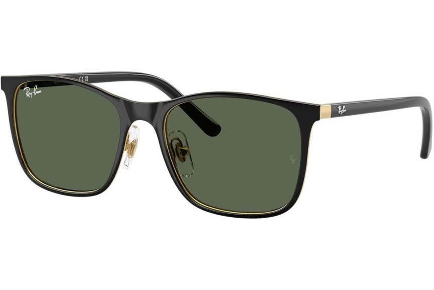 Sončna očala Ray-Ban Junior RJ9551S 294/71 Kvadratna Črna