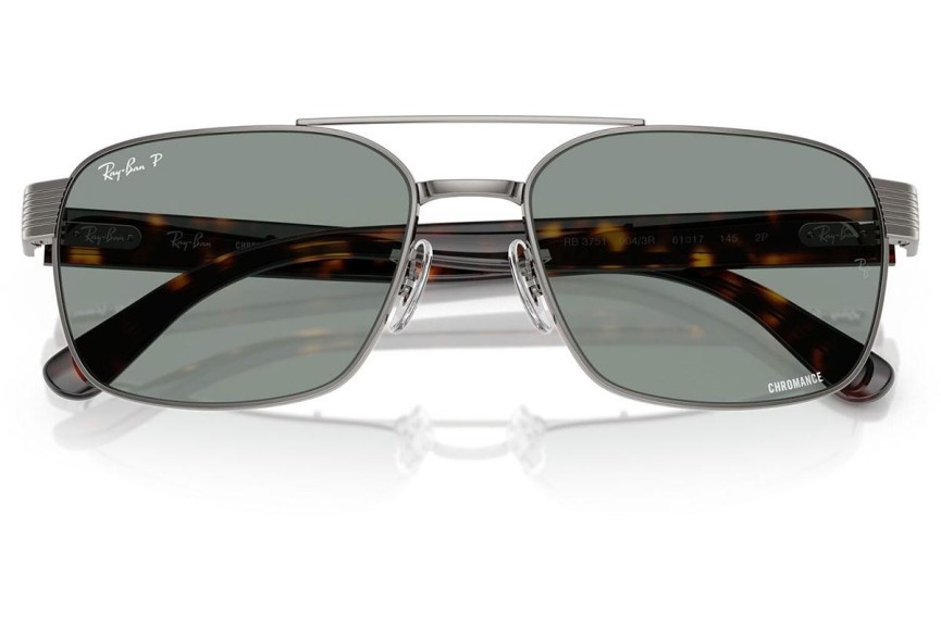 Sončna očala Ray-Ban RB3751CH 004/3R Polarized Kvadratna Srebrna