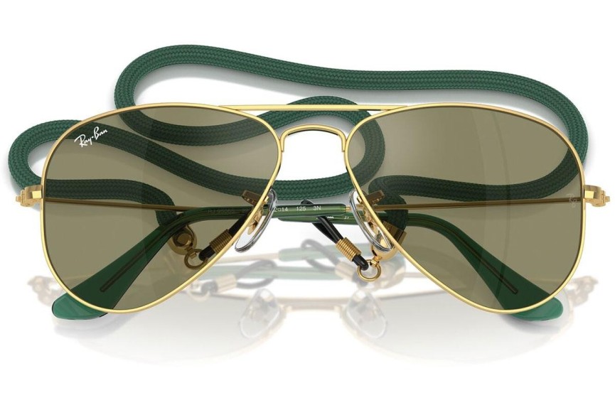 Sončna očala Ray-Ban Junior Aviator Junior RJ9506S 223/6R Pilotska Zlata