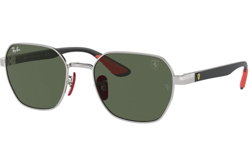 Sončna očala Ray-Ban RB3794M F03171 Pravokotna Srebrna