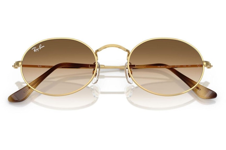 Sončna očala Ray-Ban Oval RB3547 001/51 Tiny Zlata