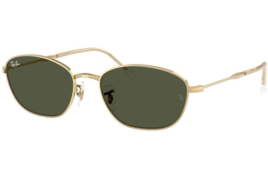 Sončna očala Ray-Ban RB3749 001/31 Pravokotna Zlata