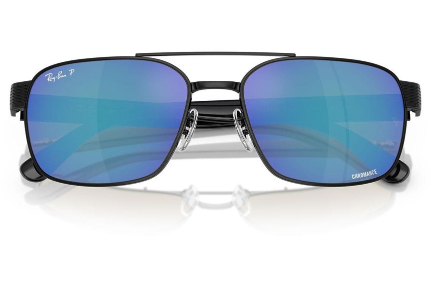 Sončna očala Ray-Ban RB3751CH 002/4L Polarized Kvadratna Črna