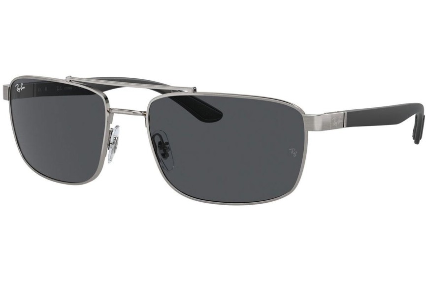 Sončna očala Ray-Ban RB3737 004/87 Pravokotna Siva