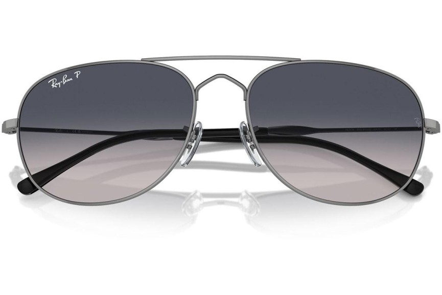 Sončna očala Ray-Ban RB3735 004/78 Polarized Pilotska Siva