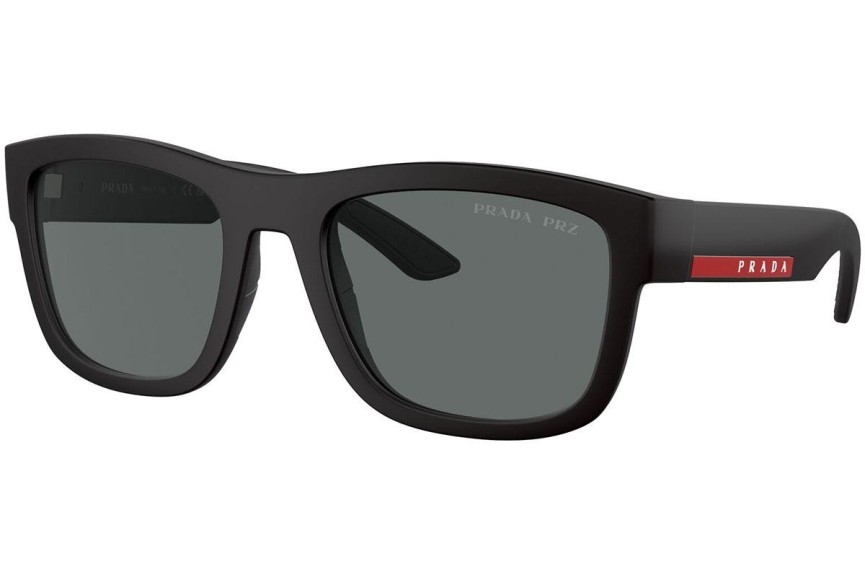 Sončna očala Prada Linea Rossa PS01ZS DG002G Polarized Kvadratna Črna