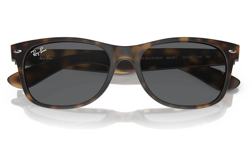 Sončna očala Ray-Ban New Wayfarer RB2132 865/B1 Kvadratna Havana