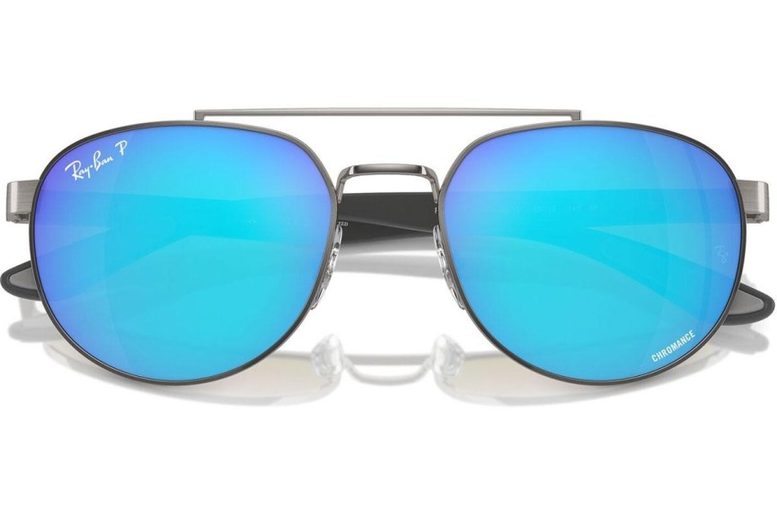 Sončna očala Ray-Ban RB3736CH 004/A1 Polarized Pravokotna Siva