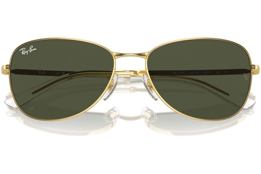 Sončna očala Ray-Ban RB3733 001/31 Pilotska Zlata