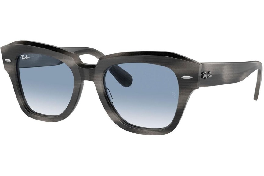 Sončna očala Ray-Ban State Street RB2186 14043F Kvadratna Siva