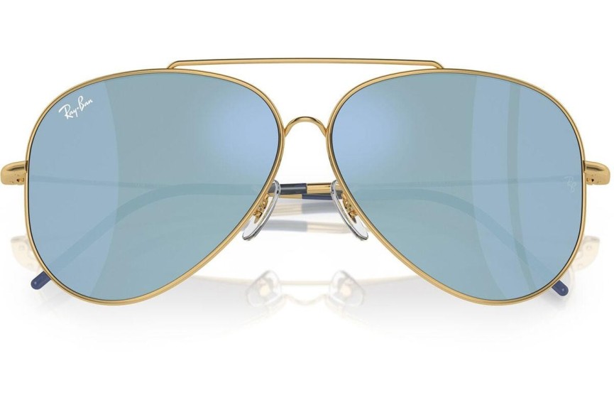 Sončna očala Ray-Ban Aviator Reverse RBR0101S 001/GA Pilotska Zlata