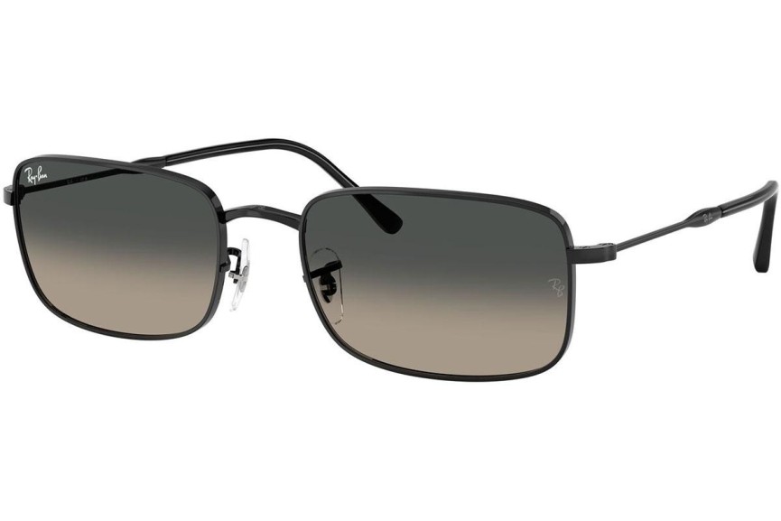 Sončna očala Ray-Ban RB3746 002/71 Pravokotna Črna