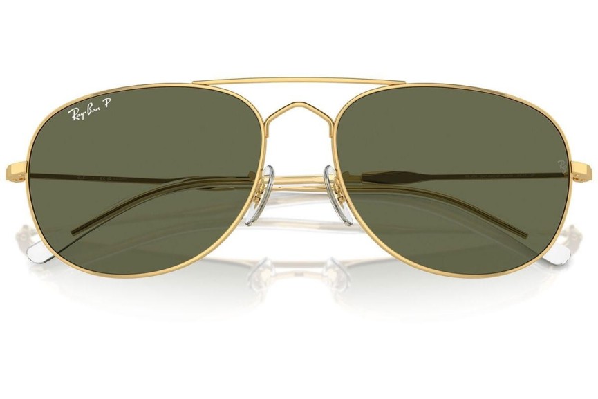 Sončna očala Ray-Ban RB3735 001/58 Polarized Pilotska Zlata