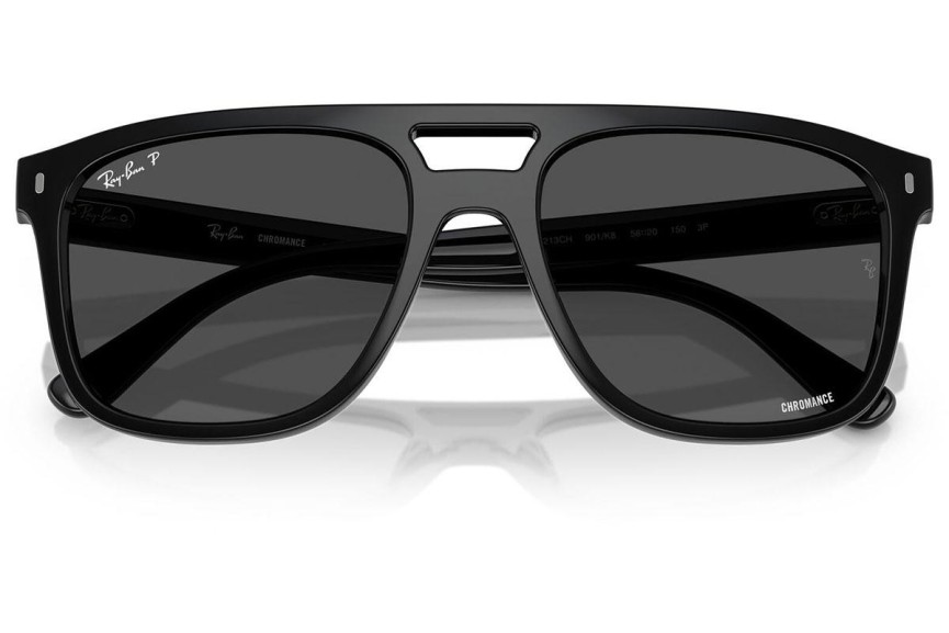 Sončna očala Ray-Ban RB2213CH 901/K8 Polarized Kvadratna Črna