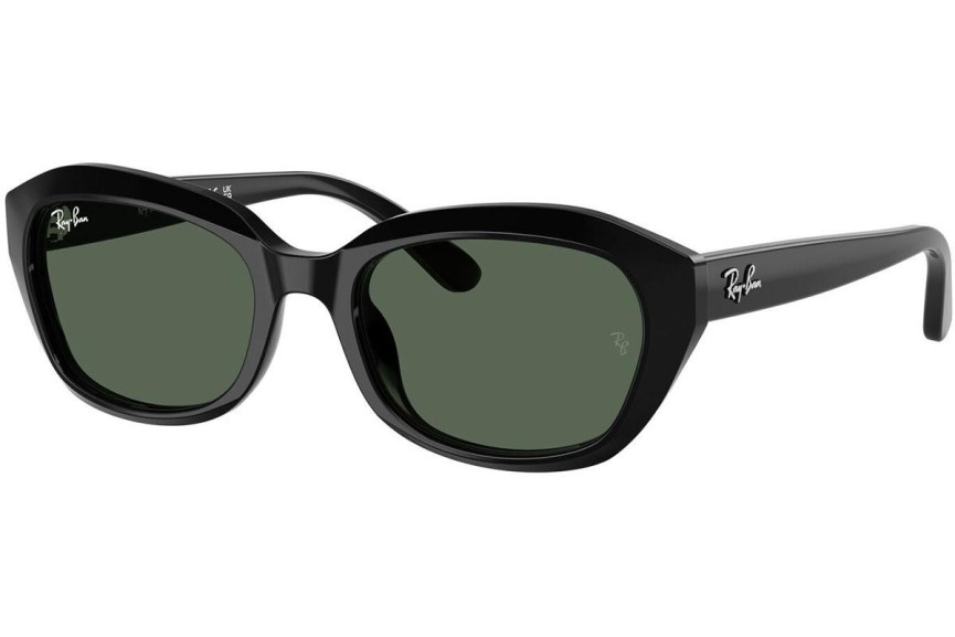 Sončna očala Ray-Ban Junior RJ9081S 100/71 Pravokotna Črna