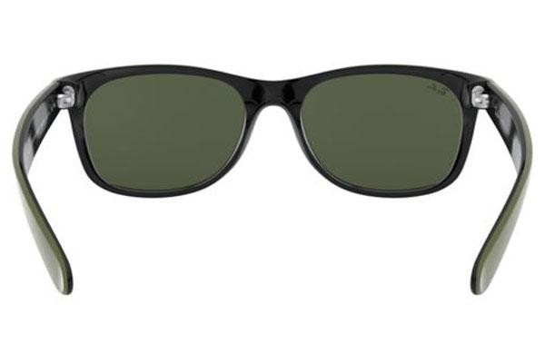 Sončna očala Ray-Ban New Wayfarer RB2132 646531 Kvadratna Zelena