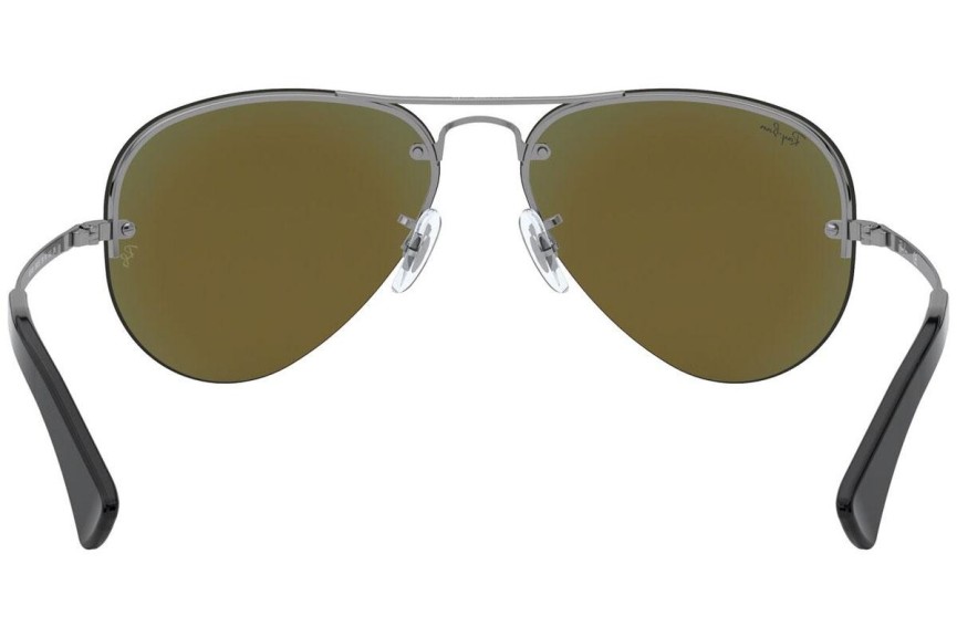 Sončna očala Ray-Ban RB3449 004/55 Pilotska Siva