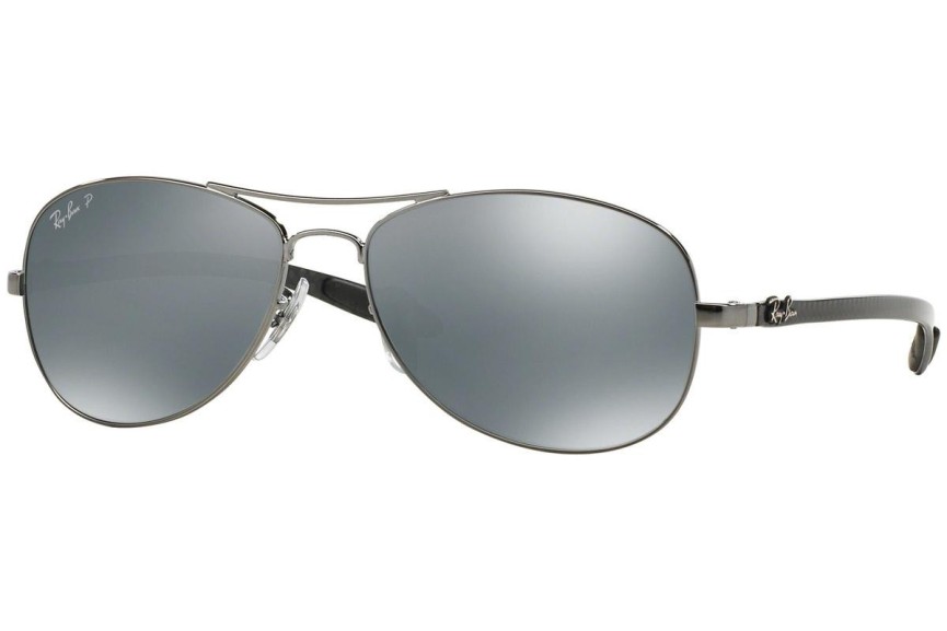 Sončna očala Ray-Ban RB8301 004/K6 Polarized Pilotska Siva