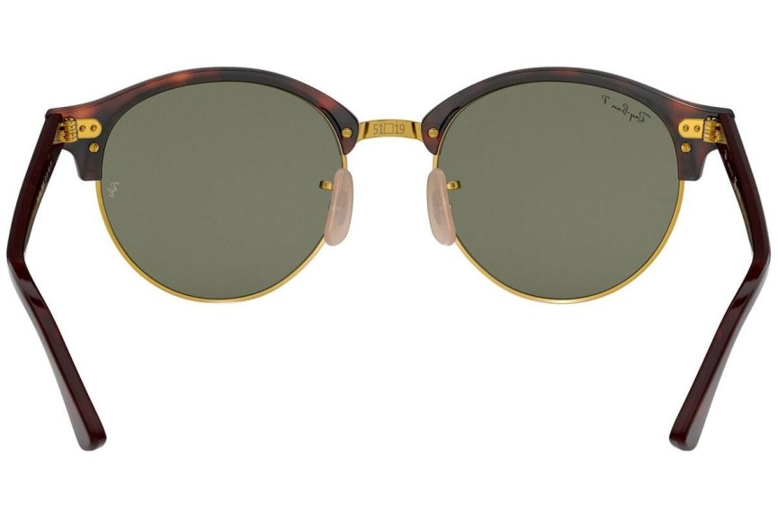 Sončna očala Ray-Ban Clubround Flash Lenses RB4246 990/58 Polarized Okrogla Rdeča