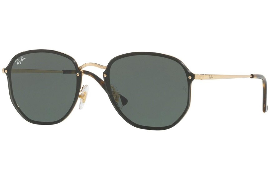 Sončna očala Ray-Ban Blaze Hexagonal Blaze Collection RB3579N 001/71 Kvadratna Črna