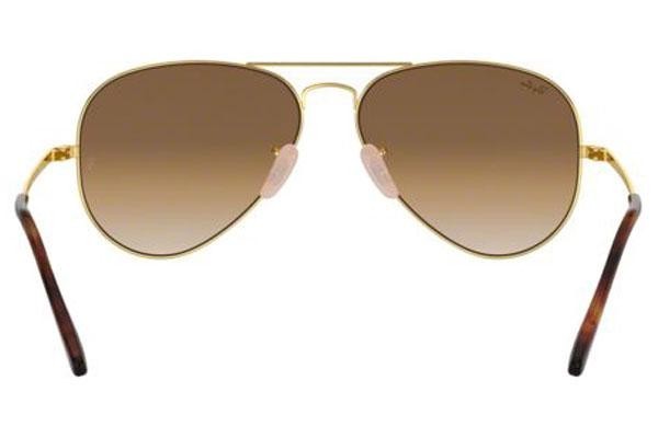 Sončna očala Ray-Ban Aviator Metal II RB3689 914751 Pilotska Zlata