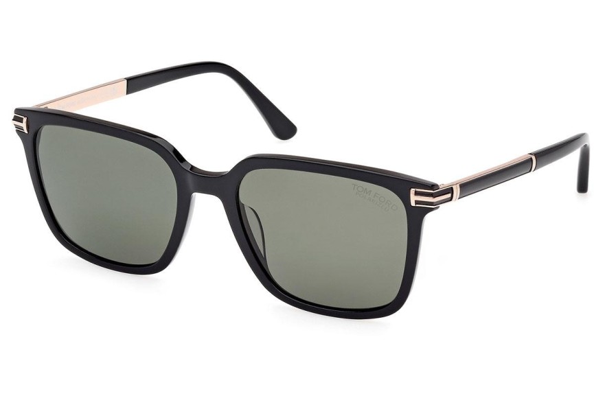 Sončna očala Tom Ford Jochem FT1183 01R Polarized Kvadratna Črna