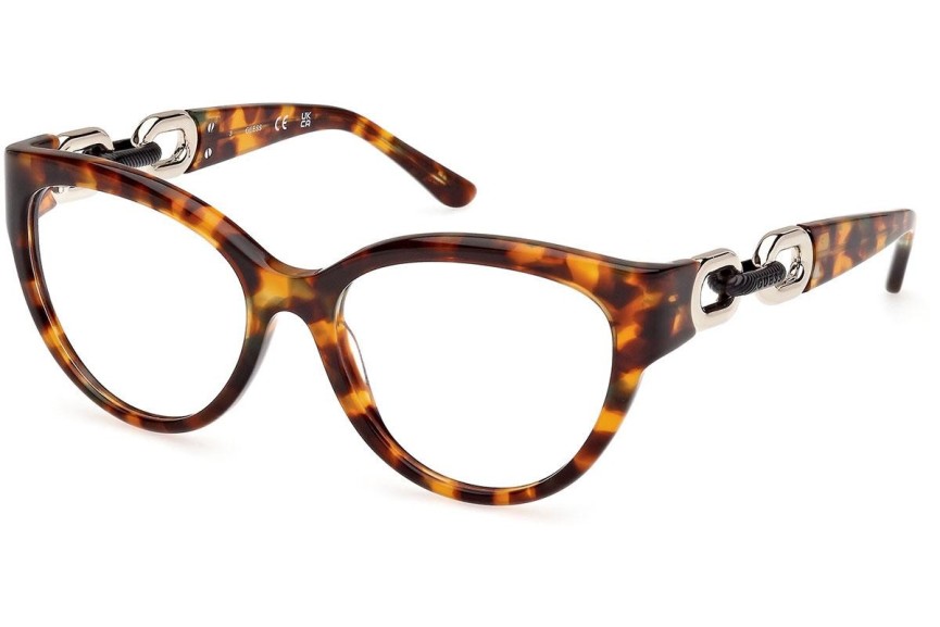 Očala Guess GU50182 053 Cat Eye Havana