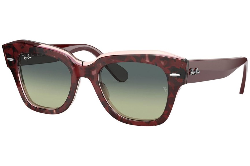 Sončna očala Ray-Ban State Street RB2186 1323BH Kvadratna Havana