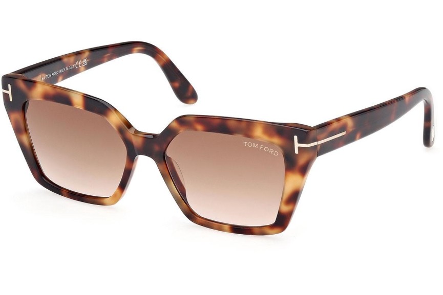 Sončna očala Tom Ford FT1030 53F Cat Eye Havana