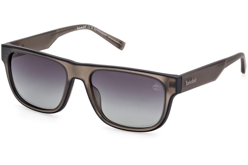 Sončna očala Timberland TB00025 45D Polarized Kvadratna Rjava