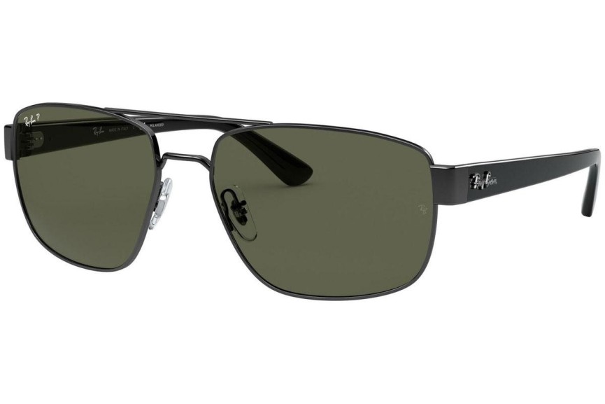 Sončna očala Ray-Ban RB3663 004/58 Polarized Kvadratna Srebrna