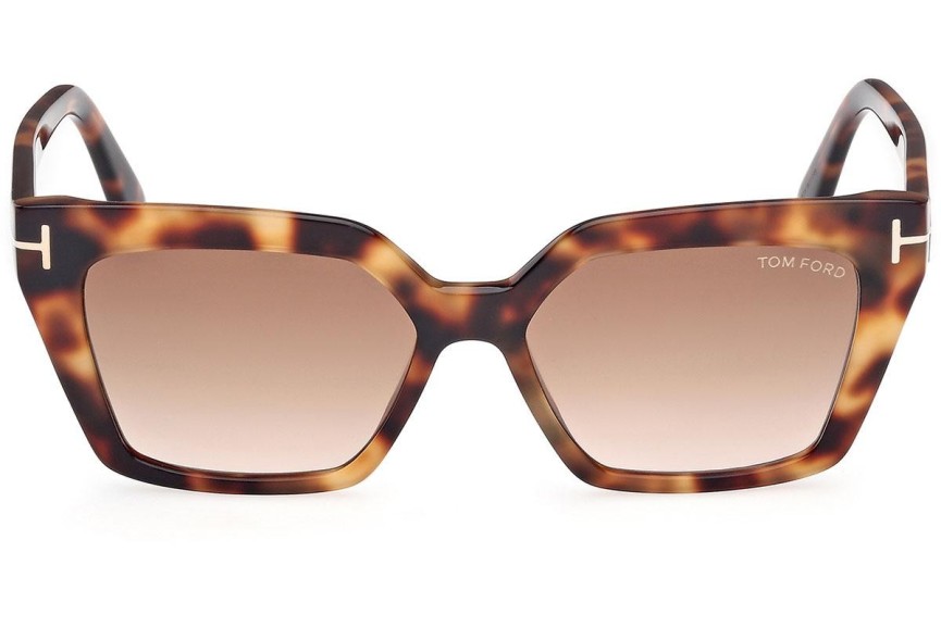 Sončna očala Tom Ford FT1030 53F Cat Eye Havana