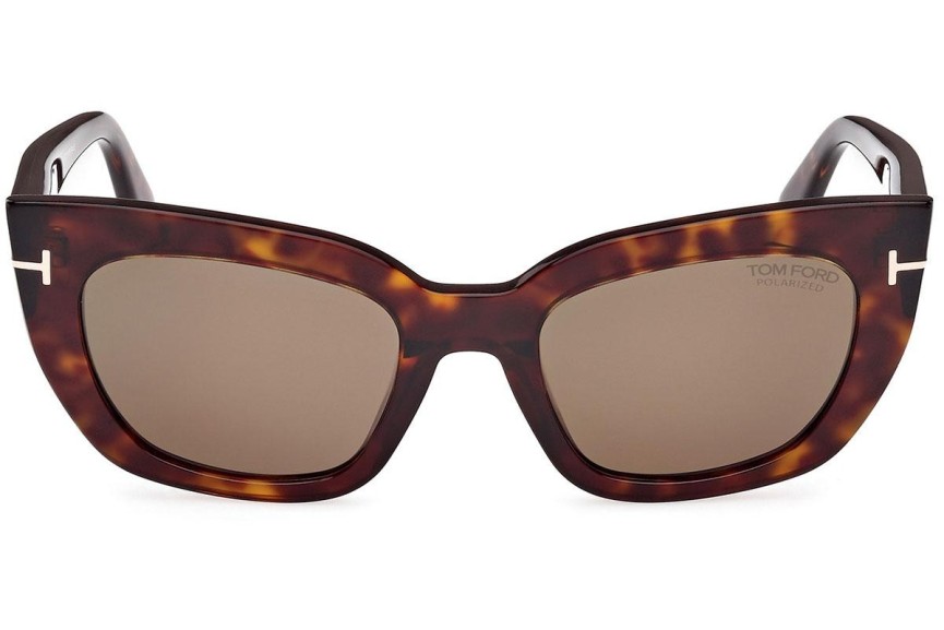 Sončna očala Tom Ford Athena FT1190 52H Polarized Cat Eye Havana