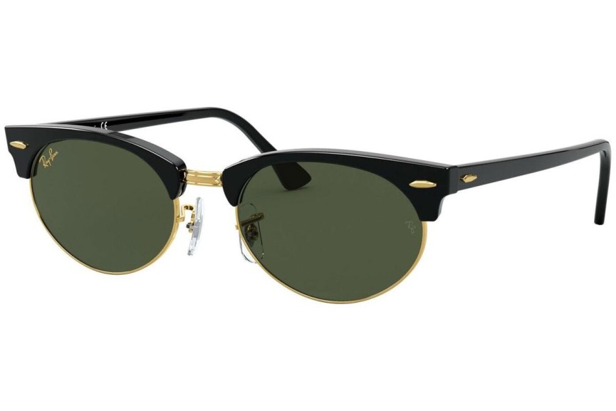 Sončna očala Ray-Ban Clubmaster Oval RB3946 130331 Zgornji okvir Črna