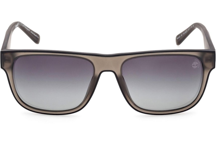 Sončna očala Timberland TB00025 45D Polarized Kvadratna Rjava