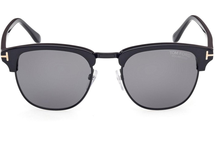 Sončna očala Tom Ford Henry FT0248 01D Polarized Zgornji okvir Črna