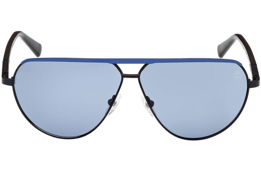 Sončna očala Timberland TB00028 02D Polarized Pilotska Črna