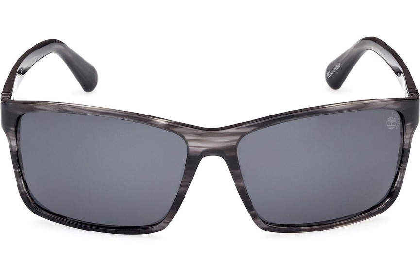 Sončna očala Timberland TB00032 01R Polarized Kvadratna Siva