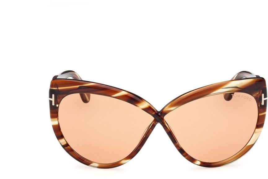 Sončna očala Tom Ford Beatrice FT1196 53E Cat Eye Havana