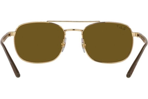 Sončna očala Ray-Ban Chromance Collection RB3670CH 001/AN Polarized Kvadratna Zlata