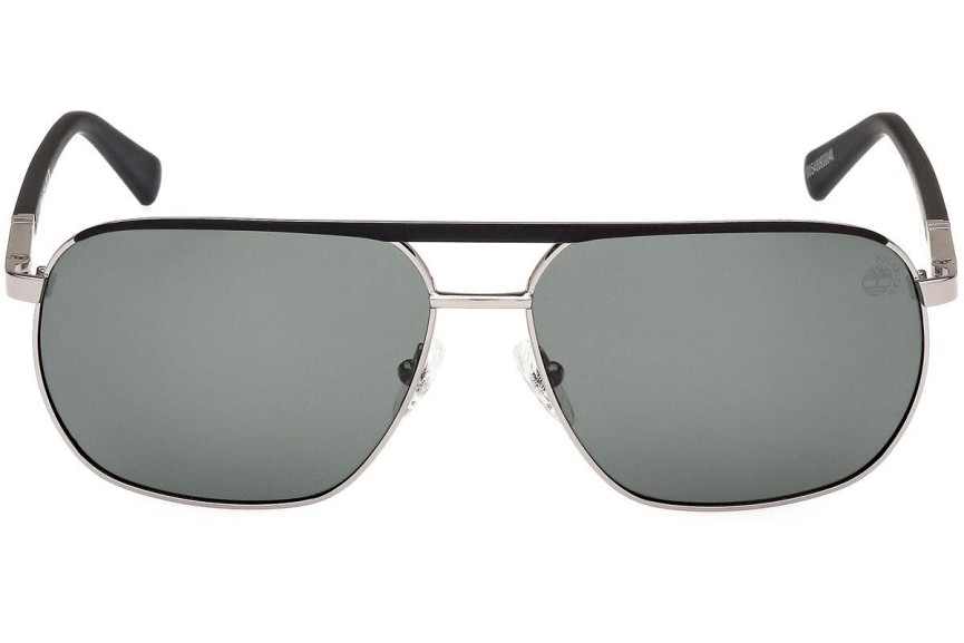 Sončna očala Timberland TB00027 08R Polarized Kvadratna Srebrna