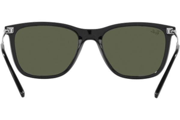 Sončna očala Ray-Ban RB4344 601/31 Kvadratna Črna