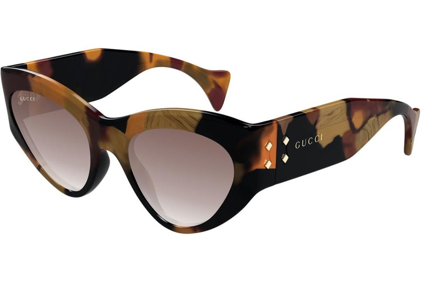 Sončna očala Gucci GG1704S 002 Cat Eye Havana