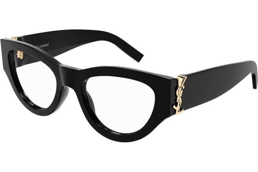 Očala Saint Laurent SLM94OPT 001 Cat Eye Črna