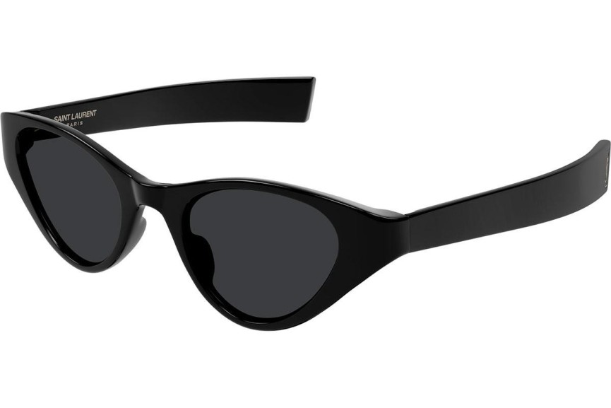 Sončna očala Saint Laurent SLM144 001 Cat Eye Črna