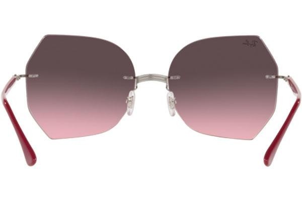 Sončna očala Ray-Ban Titanium Collection RB8065 003/H9 Cat Eye Srebrna