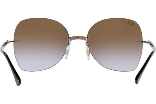 Sončna očala Ray-Ban Titanium Collection RB8066 155/68 Kvadratna Rjava