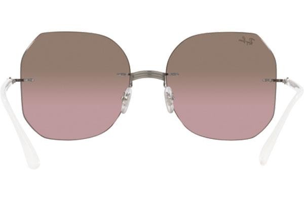 Sončna očala Ray-Ban Titanium Collection RB8067 159/14 Kvadratna Srebrna