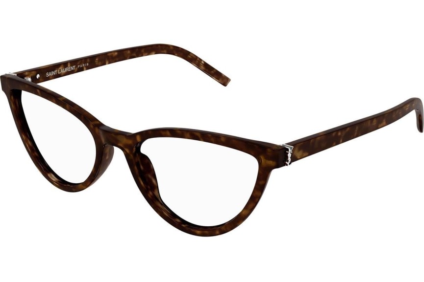 Očala Saint Laurent SLM138 002 Cat Eye Havana